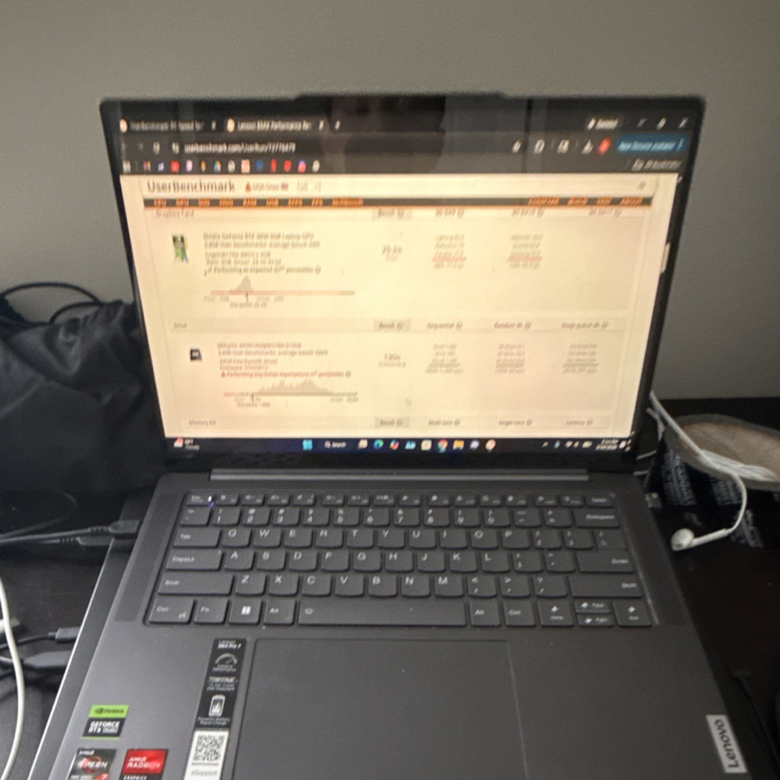 Lenovo Slim Pro 7 14” 90hz AMD Ryzen 7 RTX 3050 16GB RAM 512GB SSD