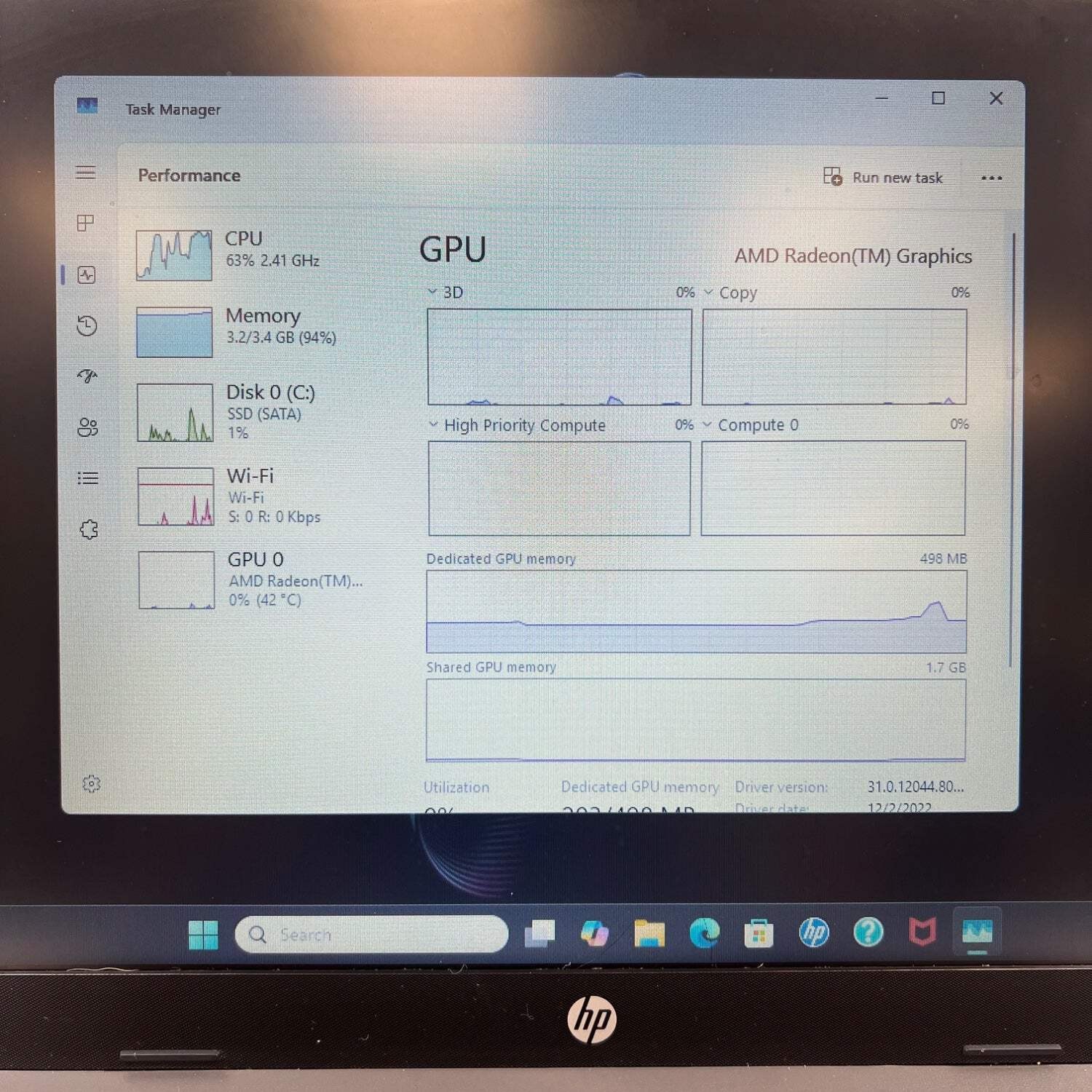 HP 255 G8 RTL8822CE 15.6″ 3020e 1.2GHz 4GB RAM 128GB SSD