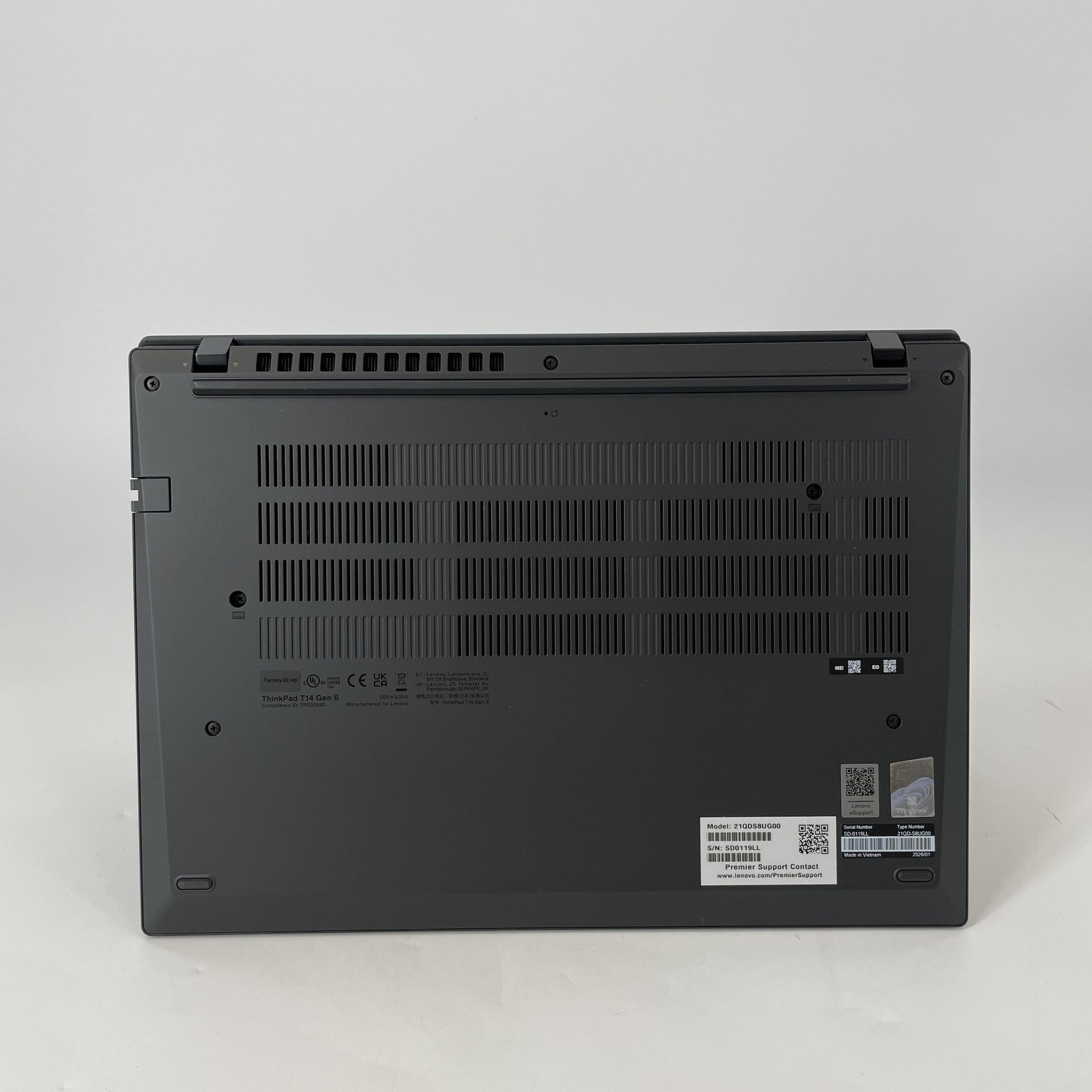 Lenovo ThinkPad T14 Gen 6 FHD+ TOUCH 2.1 GHz Ultra 7 265U 32GB 512GB Excellent