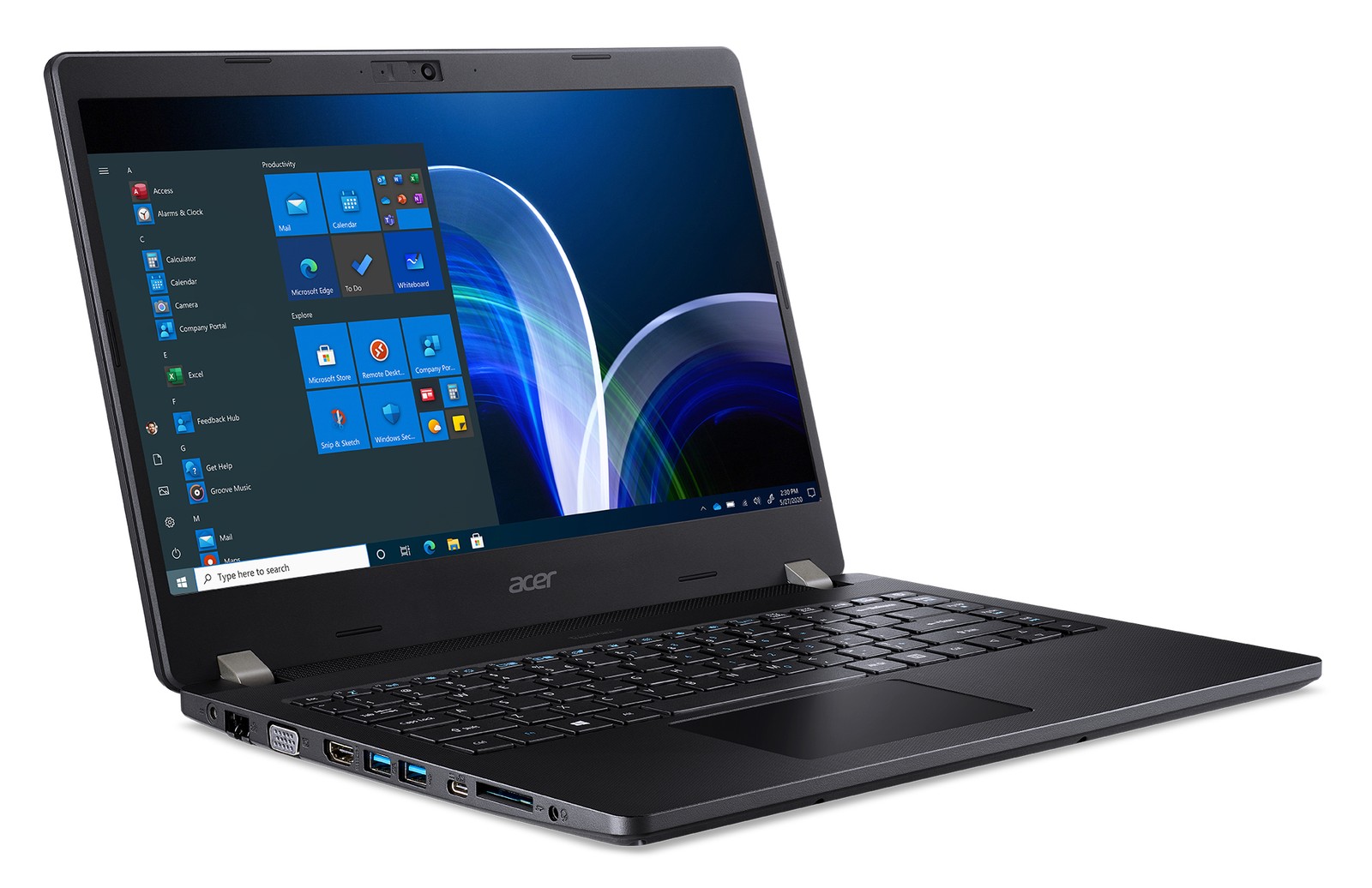 Acer Travelmate P214-41-g2 RYZEN 5 PRO 8GB RAM 256GB – Very Good REFURBISHED