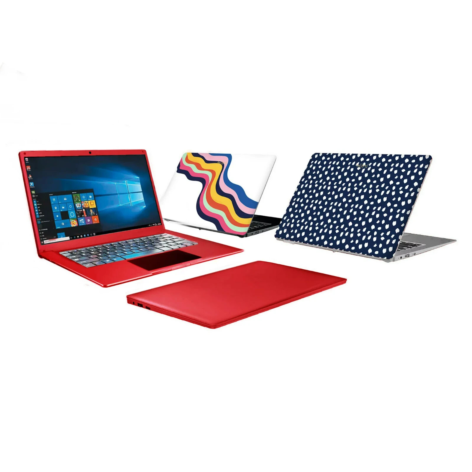 Core Innovations Red 14.1″ HD 1.1GHz 3GB 64GB Ubuntu+/or Win11/10, Office*