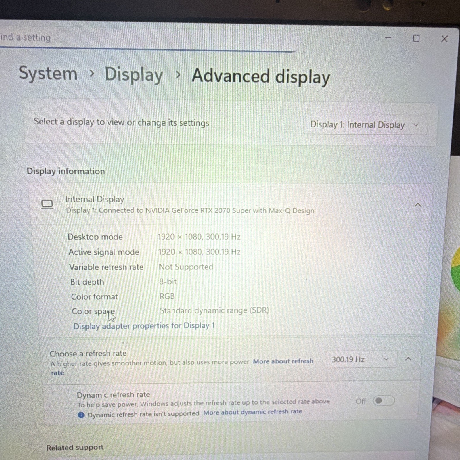 Razer Blade 15 Advanced RTX 2070 Super Max-Q i7-10875H 16GB 512GB