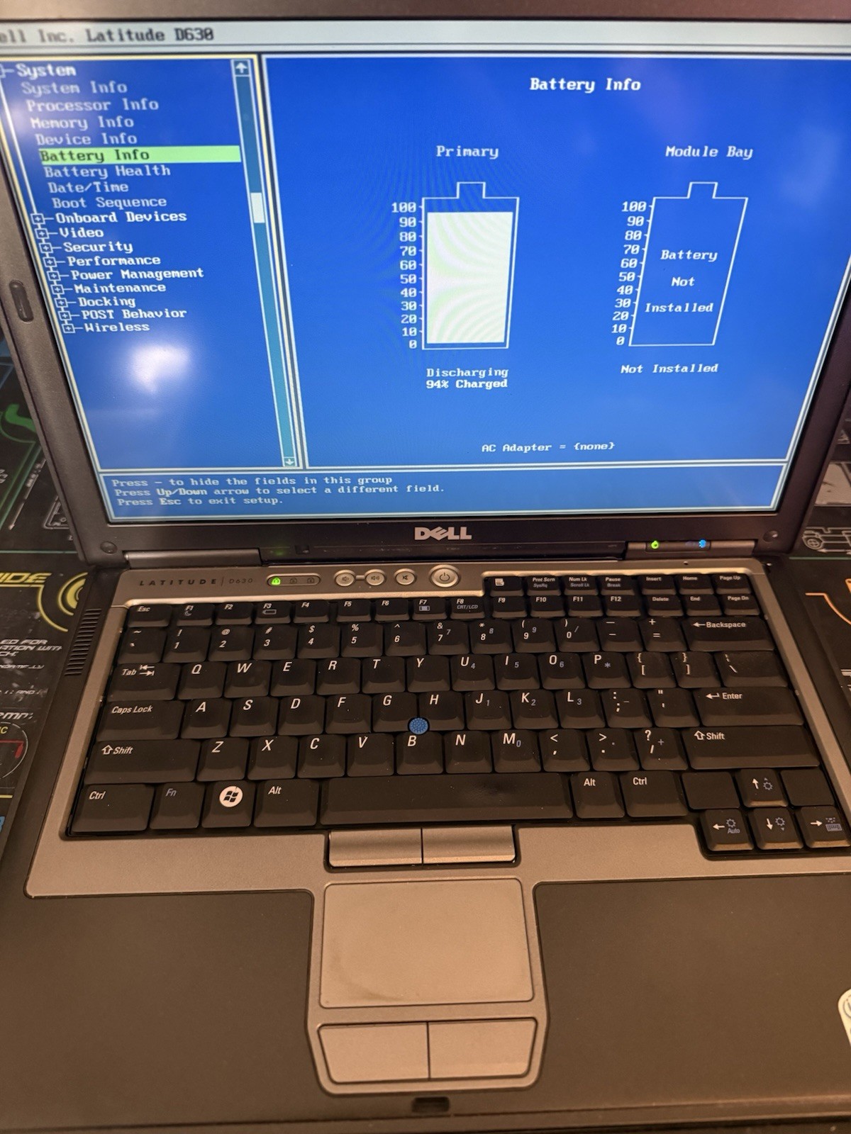 Dell Latitude D620/D630 Laptop Windows XP 3GB RAM 320 GB HDD