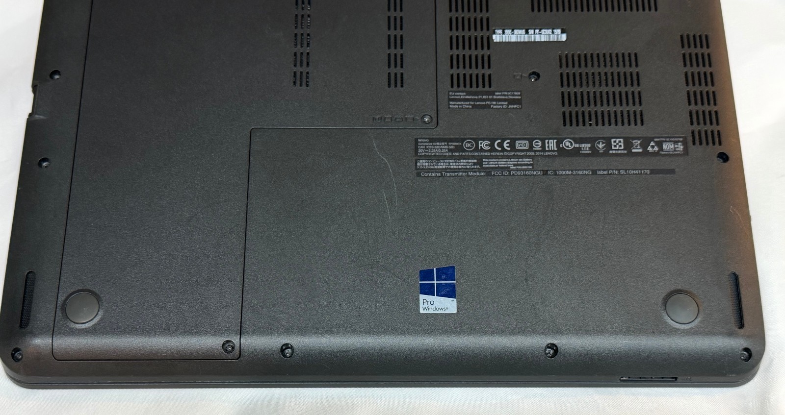 Lenovo ThinkPad E450 14” Laptop i3-4005U 8GB RAM No SSD AS-IS /No Charger