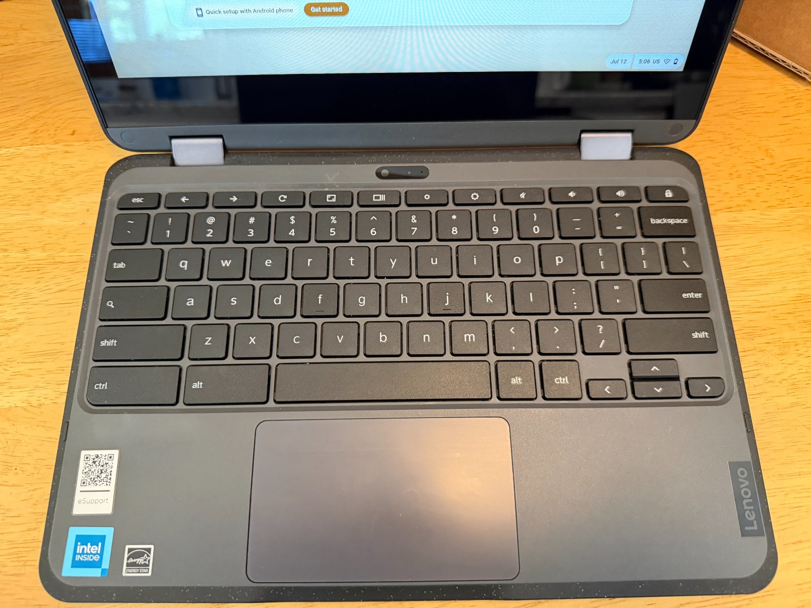 Lenovo Chromebook 500e Gen 3 82JB 11.6″ Touch 2-in-1 Celeron N5100 8GB 64GB eMMC