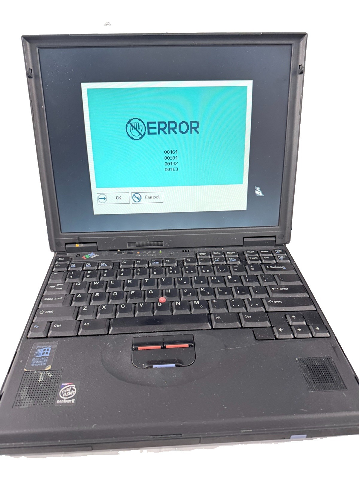 Vintage IBM ThinkPad 600E, Type 2645