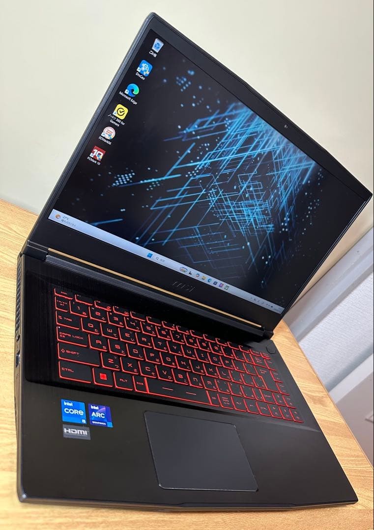 MSI Gaming Laptop Core i5-12450H 16GB RAM 512GB SSD 15.6″ 144Hz Arc A370M