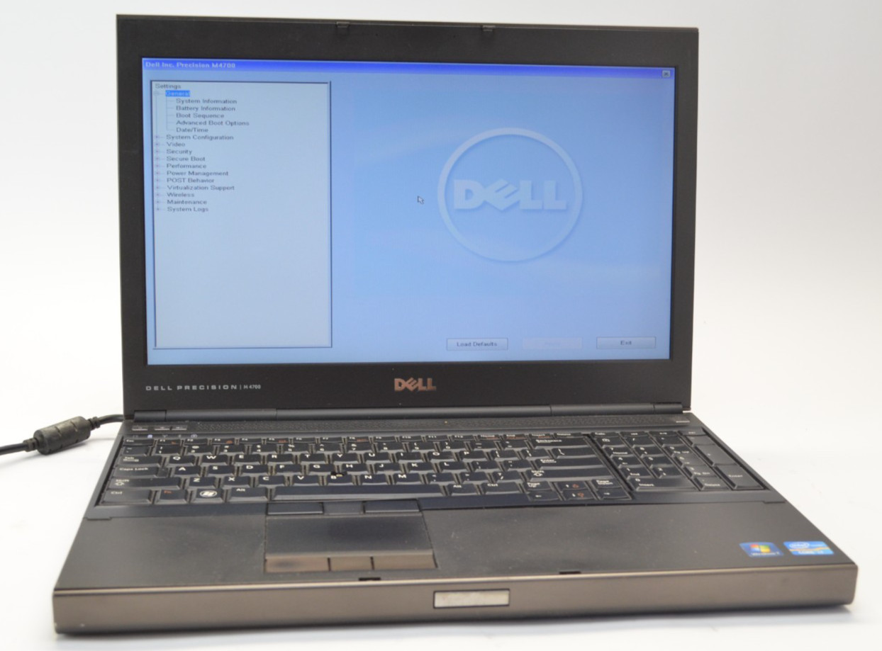 Dell Precision M4700 Intel Core i7‑3720QM 2.6GHz 8 GB RAM No HDD – Parts