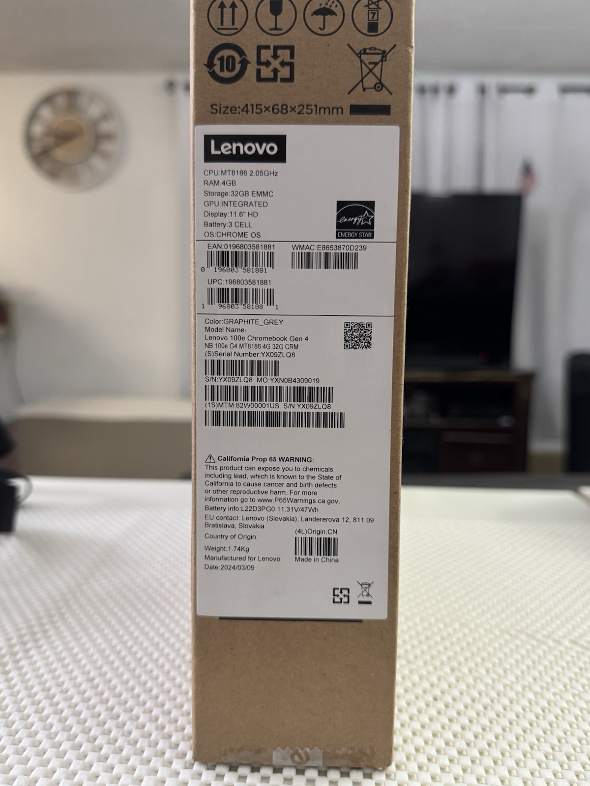 Lenovo Chromebook 100e Gen 4