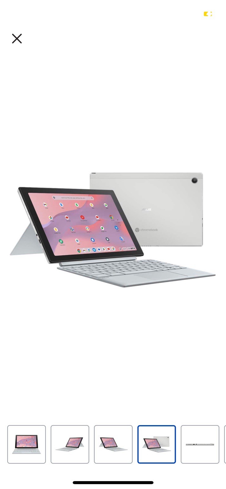 Asus Chromebook 10.5″ 8GB 128GB Flash Memory ChromeOS AR CM3001DM2AYZ88TS