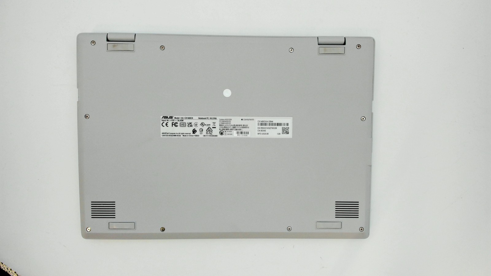 Asus Chromebook CX1 14″ Intel Celeron N4500 4GB 64GB CX1400CKA-DB44 PC1701606