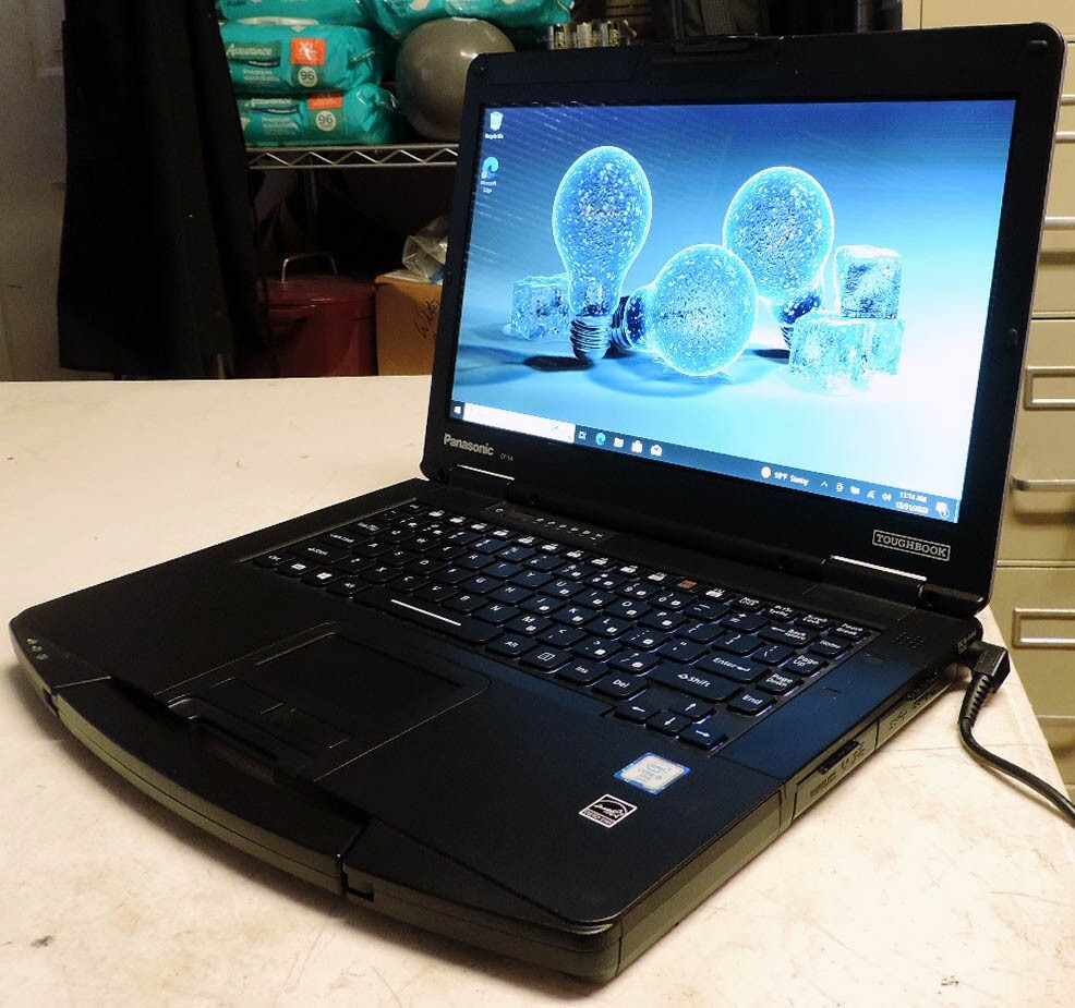 EXTRA CLEAN Panasonic Toughbook CF-54 MK3 TOUCH GPS 16GB RAM 512 SSD Wind 11