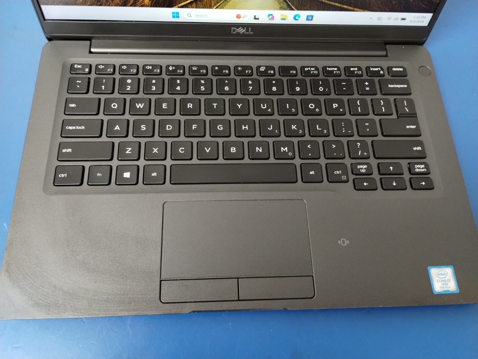 DELL LATITUDE 7400, Intel Core i7-8665U, 1.90 GHz, 20 GB RAM, 256 GB M.2
