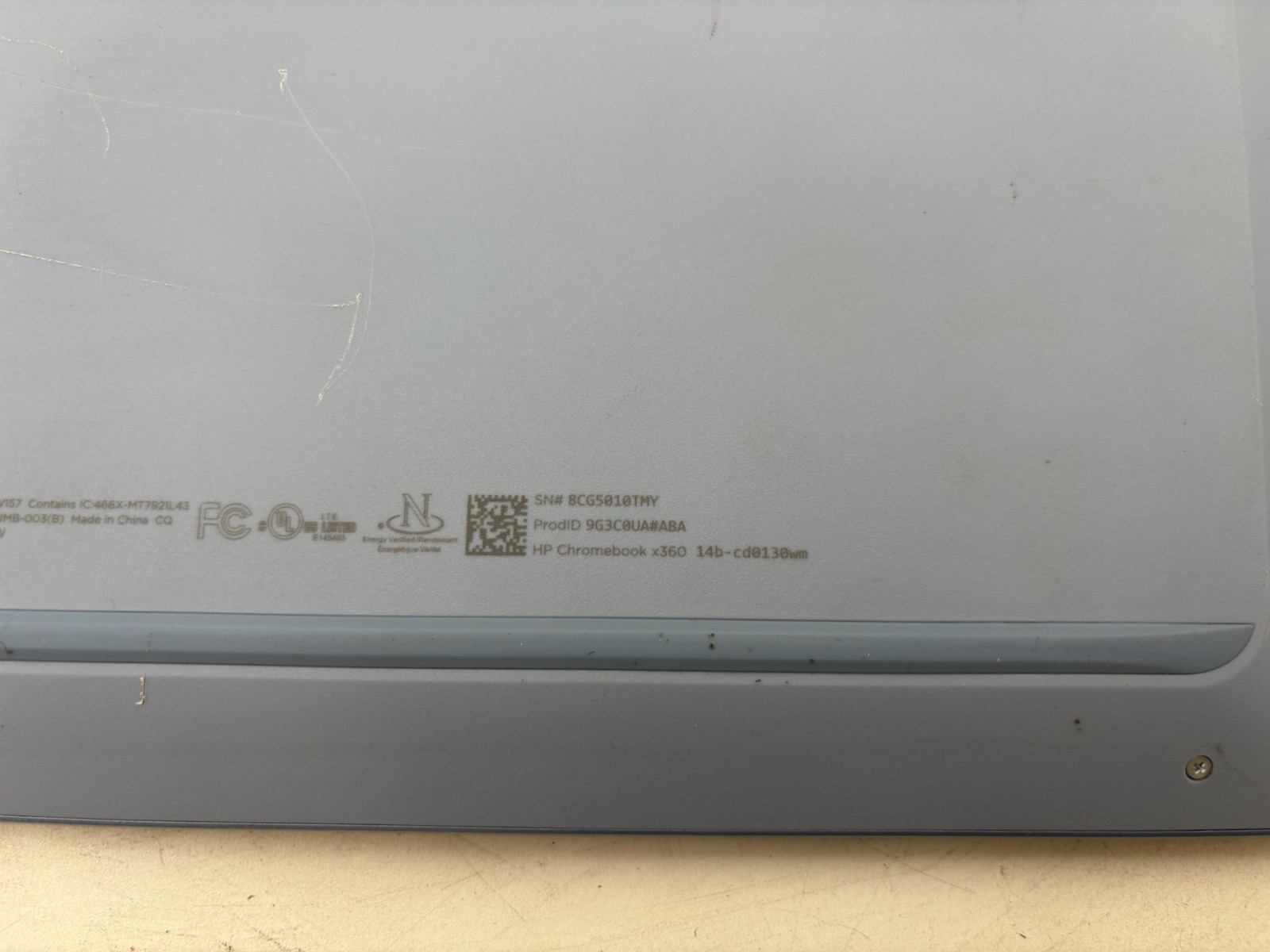 HP Chromebook x360 14b-cd0130wm 14″ 64 GB eMMC 4 GB RAM Intel N100 ChromeOS