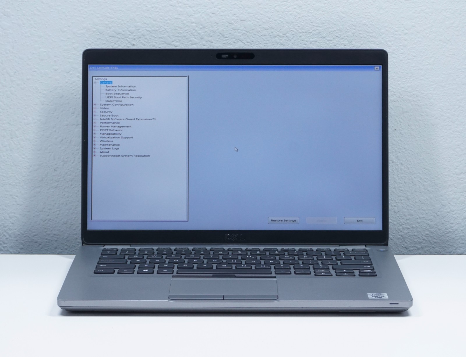Dell Latitude 5411 14″ Intel Core i5-10400H @2.60GHz 16GB RAM (No SSD)