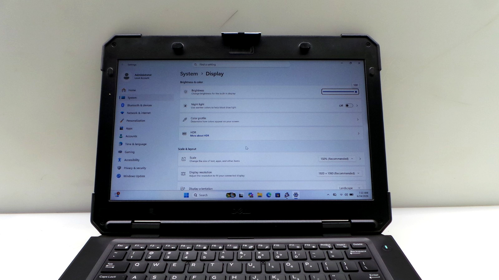 Dell Latitude 5420 Rugged 14″ | i3-7130U 2.70GHz 8GB RAM 256GB SSD | WIN 11 PRO