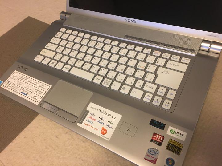 SONY VAIO type F VGN FW71DB W Windows 7 Home Premium ROM 4GB USB HDD 320HD
