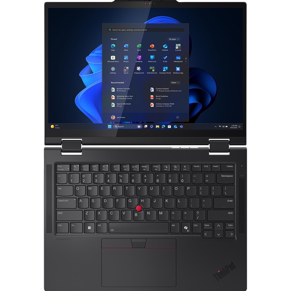 Lenovo ThinkPad T14s 2-in-1 Gen 1 Laptop 16G in Black – 21R30011US