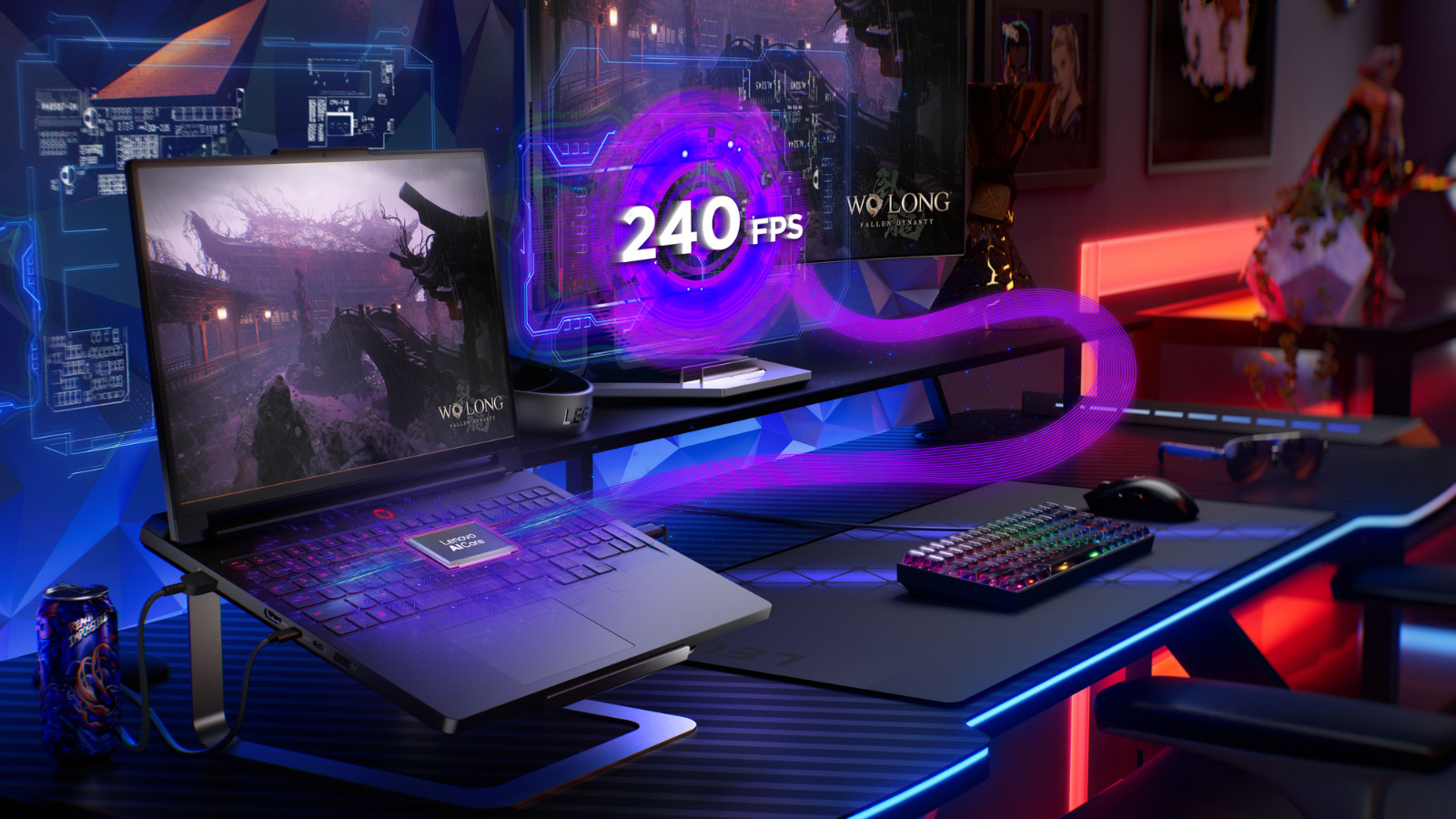 LENOVO LEGION PRO 7 RTX 5070Ti U9-275HX 64GB 8TB OLED WQXGA GAMING AI US ENGLISH