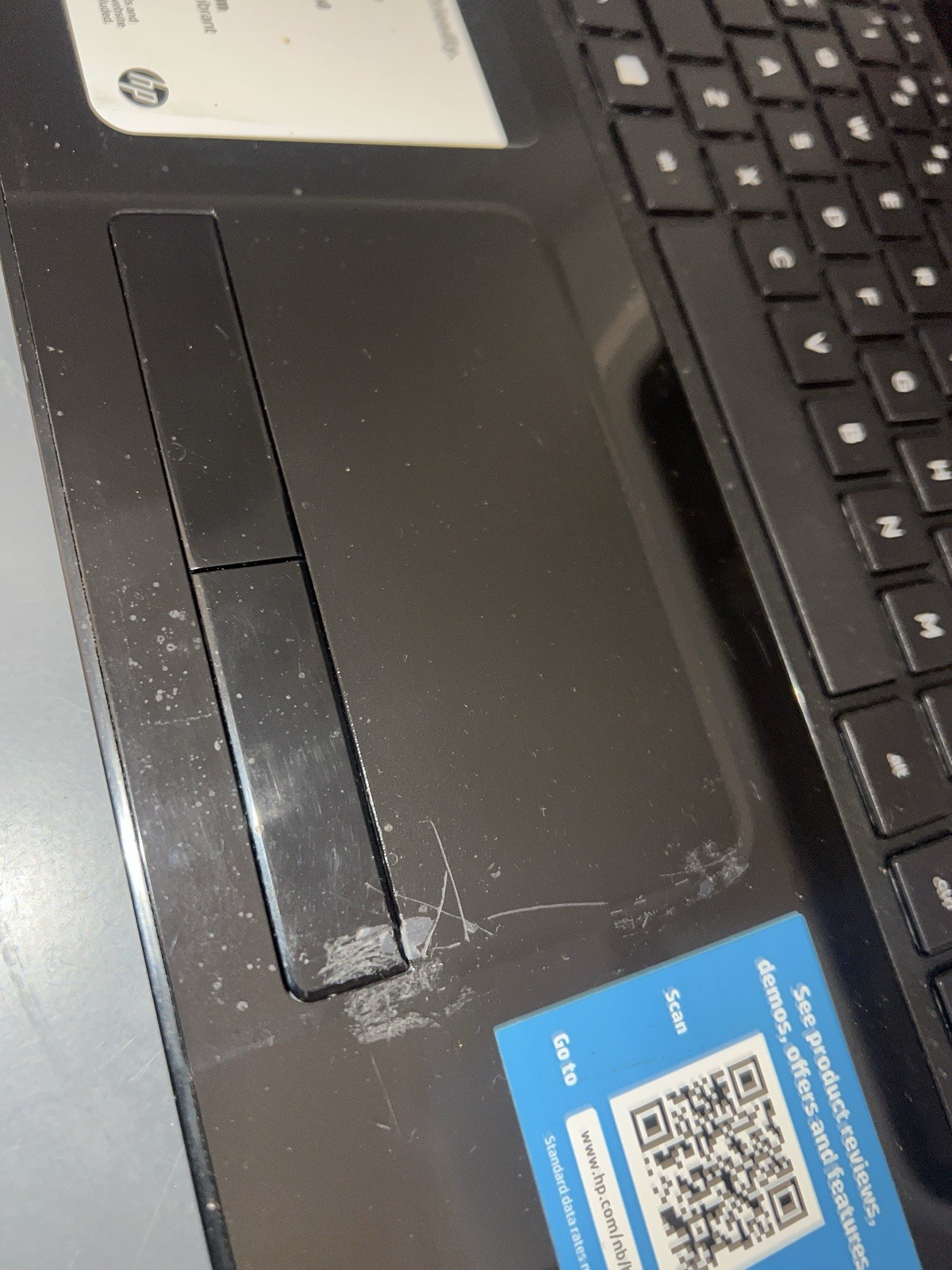 HP 15 Notebook Laptop Intel Pentium Black DVD Drive TrueVision HD Webcam