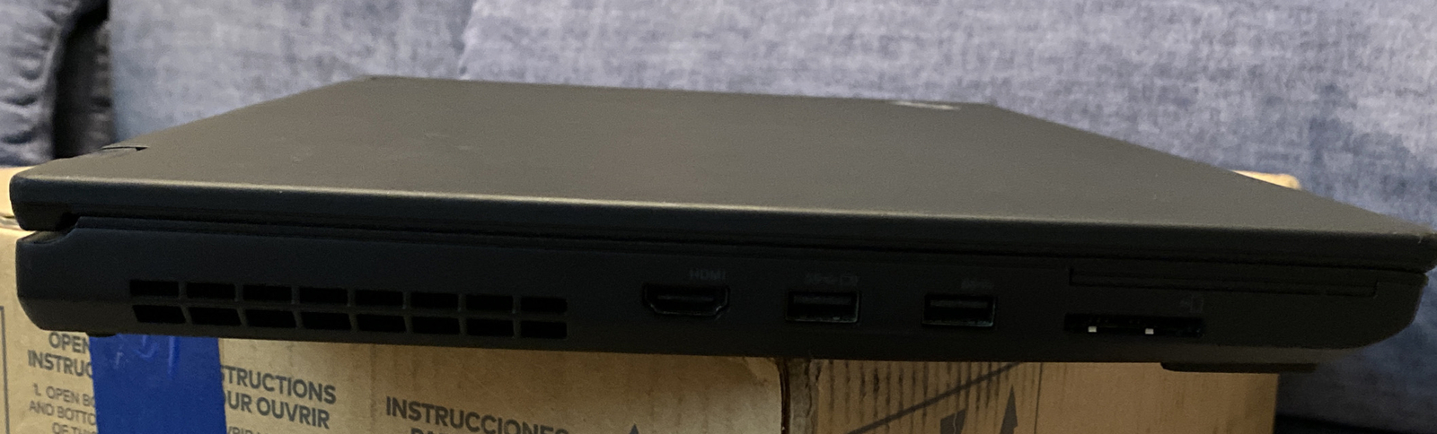 Lenovo P53 15″ Workstation, i7-9850H, 1TB SSD + 500GBNVMe 128GB RAM Quadro T1000
