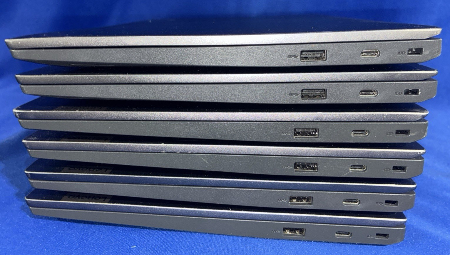 Lenovo Chromebook 14e 14″ 4GB 32GB Touchscreen Laptop Tested Working Lot of 6