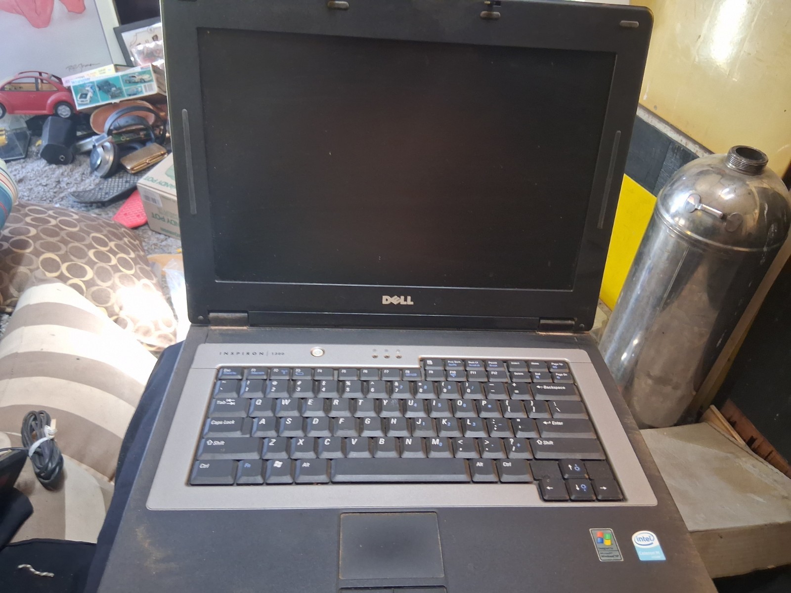 2 Computers Gateway 15.6” P5WS0 Laptop Intel & Dell Inspiron 1300 READ