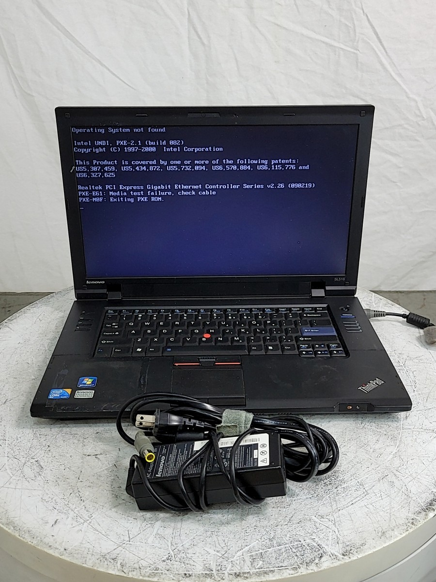 Lenovo ThinkPad SL510 2847CZU 15.6″ Laptop CORE2 DUO T6670 4GB 250GB SEE NOTES