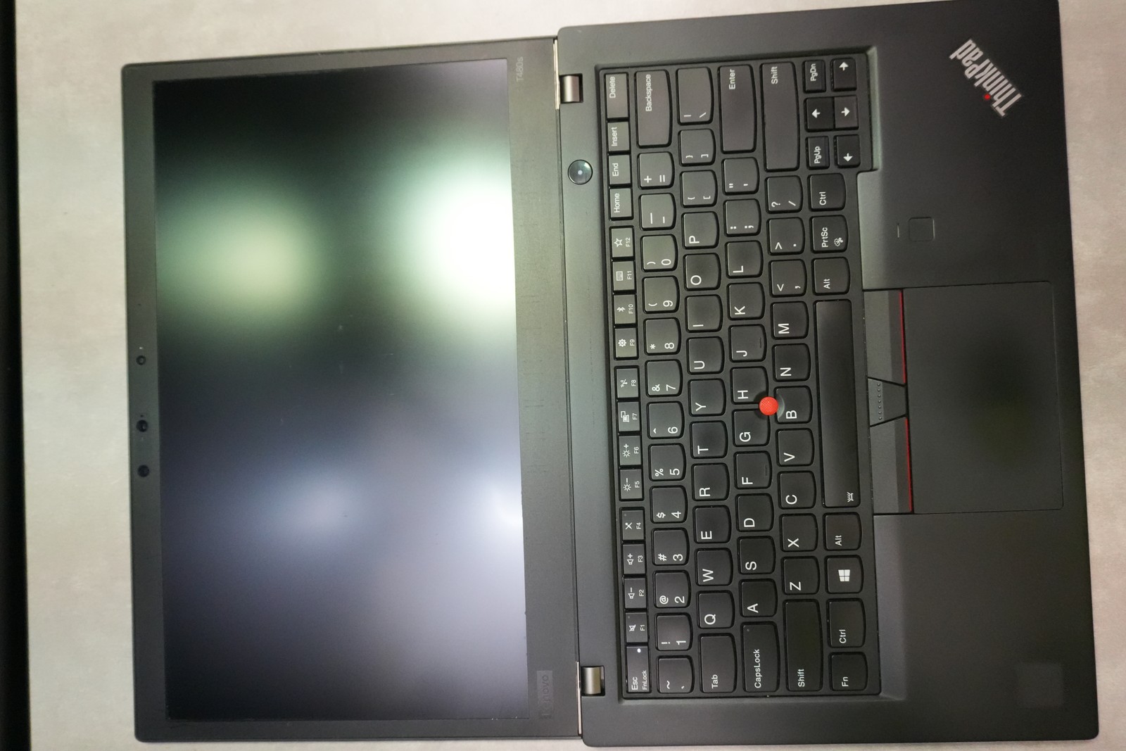Lenovo ThinkPad T480s i7-8650U vPro 16GB 512GB QHD *Battery Worn* AS-IS READ