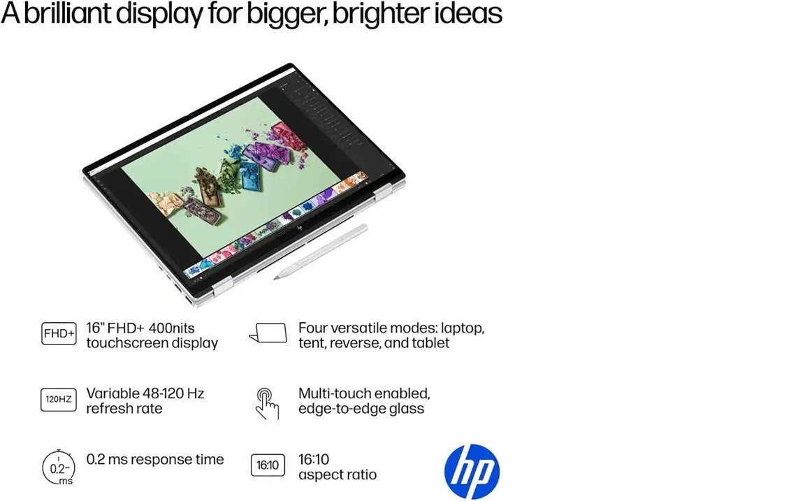 HP – OmniBook 7 Flip 2-in-1 16″ Intel Core Ultra 7 32GB RAM – 1TB SS NEW SEALED