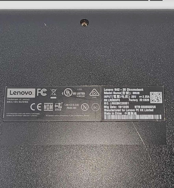 LAPTOP Lot HP, Lenovo, Acer. For Parts/Not working