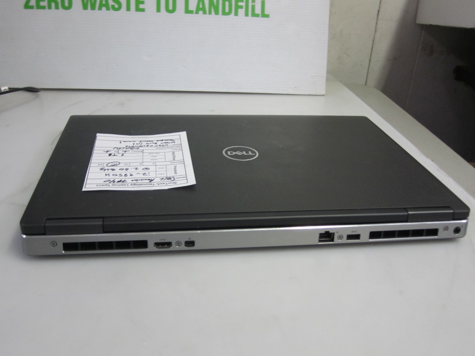 Dell Precision 7740 i7 9850H, 32GB, 2.60GHz 1 TB M2SSD UBUNTU LAPTOP READ