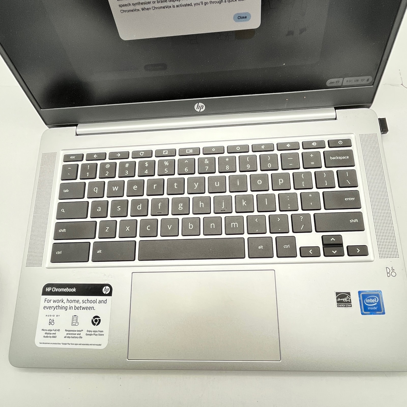 HP Chromebook 14″ FHD, 1.1GHz Celeron, 4GB RAM SDRAM, 64GB eMMC 14a-NA0023CL