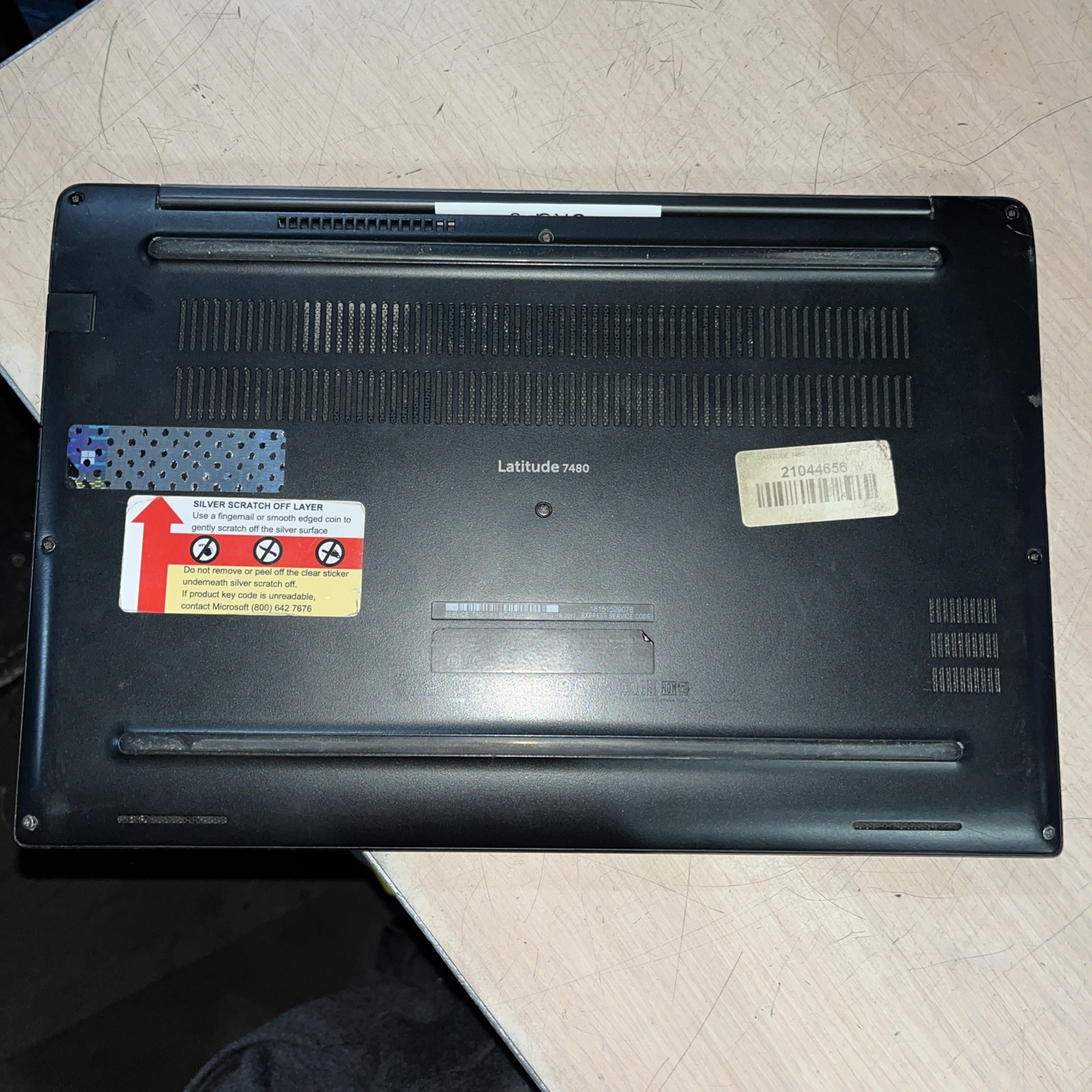 DELL LATITUDE 7480 INTEL CORE I7-7600U 2.80GHZ 16GB RAM NO HD