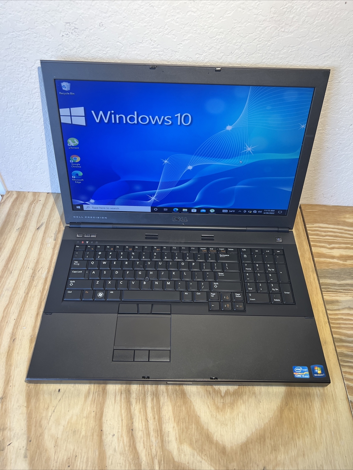 Dell Precision M6600 17.3″ i5 2.5 GHZ 16GB RAM 480GB SSD, Windows10 Pro office13