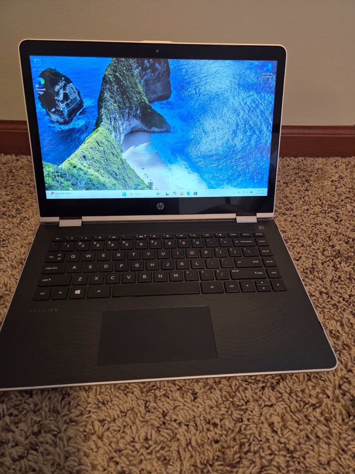 Used: HP Pavilion x360 14m-ba013dx 14″ laptop | Windows 11