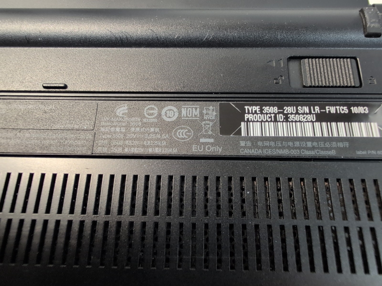 🔥Lenovo Thinkpad X100e 12″ Laptop AMD MV-40 CPU/4GB RAM/500GB HDD/WinXP –