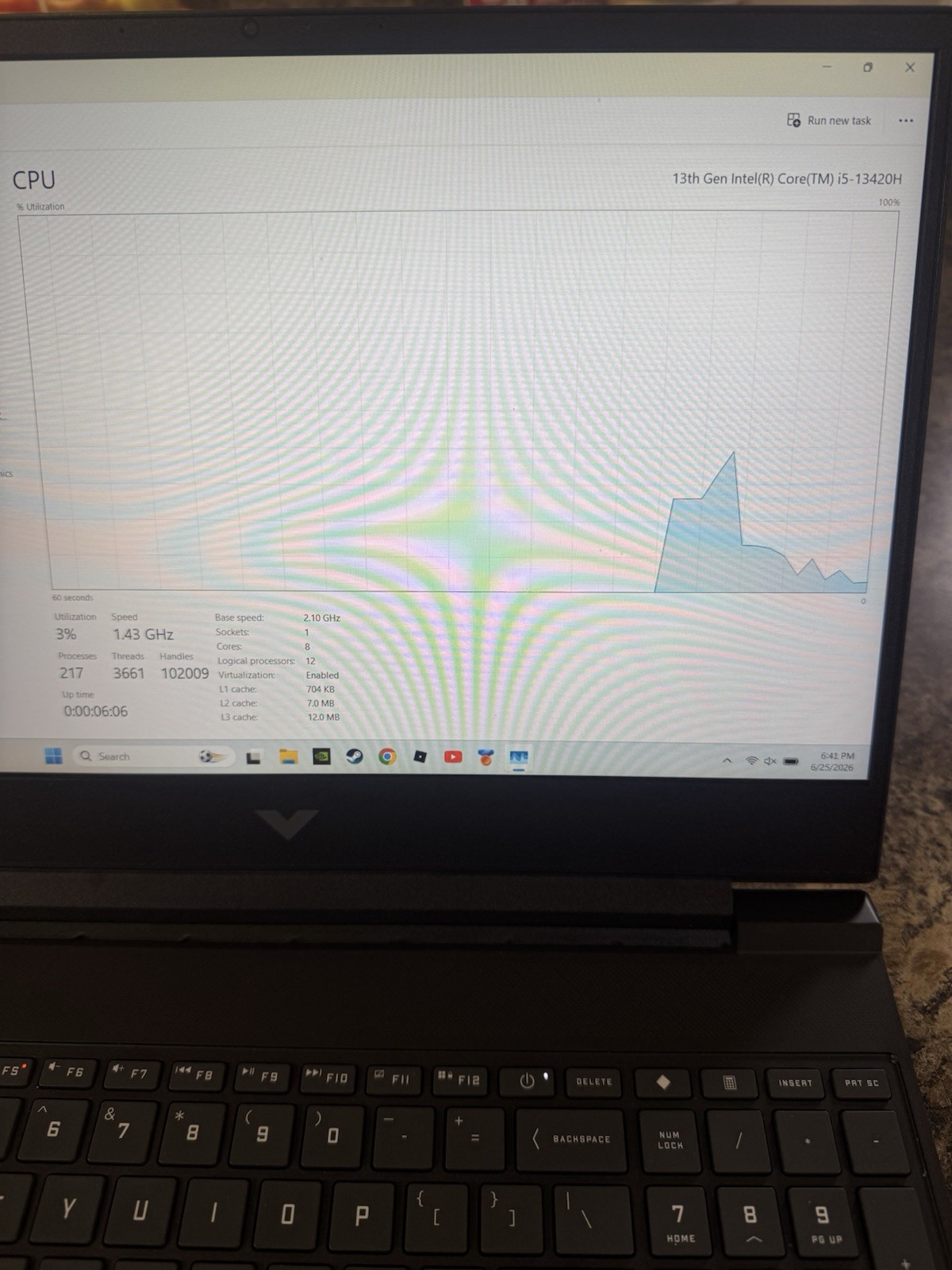 HP Victus 15.6″ Gaming Laptop i5-13420H 16GB 512GB SSD RTX 4050 W11 Black