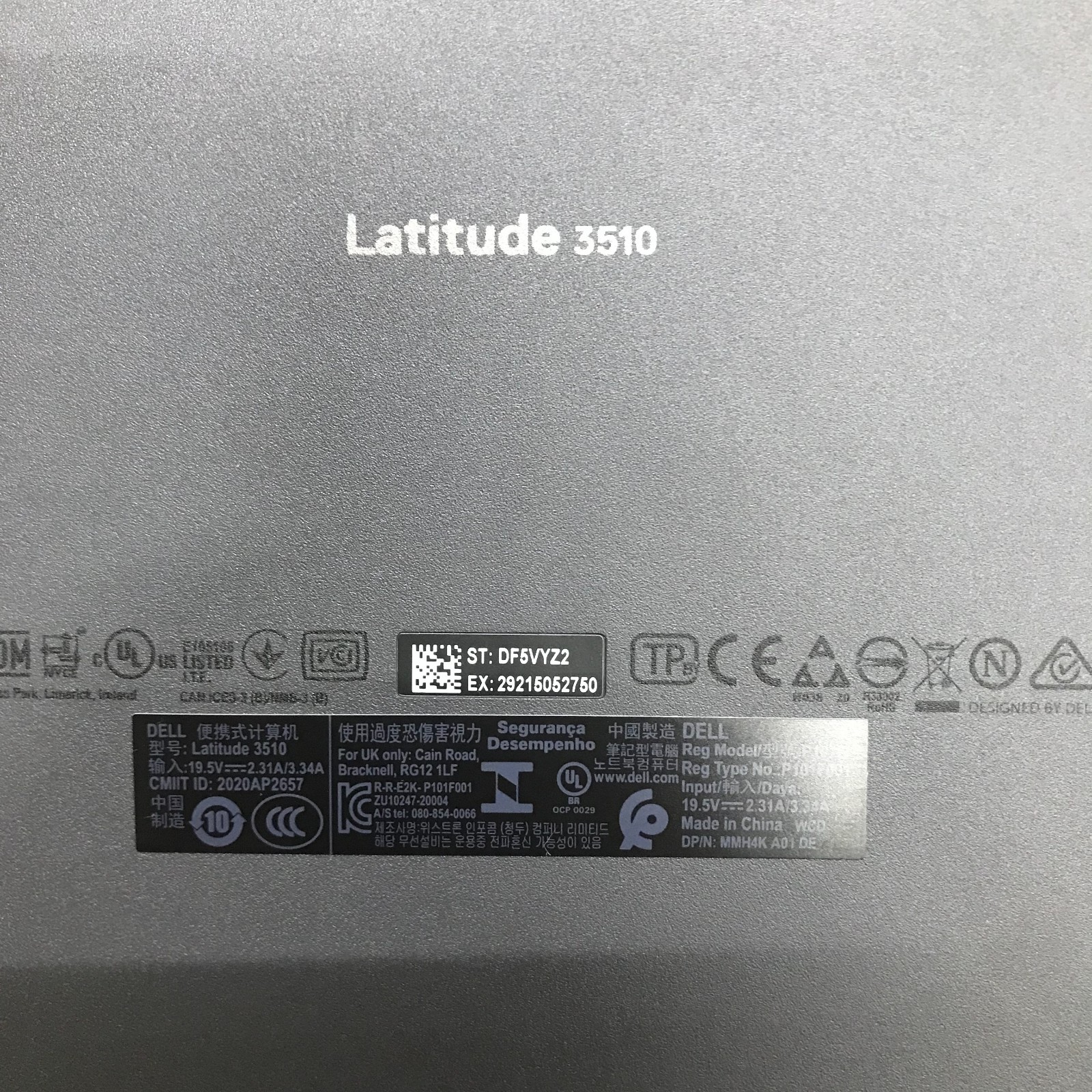 Dell Latitude 3510 Laptop i5-10210U 1.60GHz 8GB RAM 512GB SSD (Windows 11 Pro)