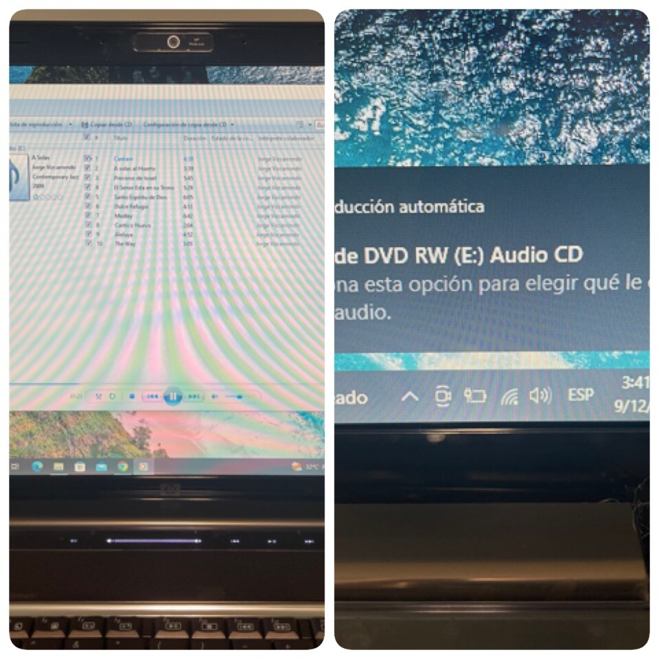 Laptop HP Pavilon Dv7 17,3” double SSD Samsung Evo 860 250Gb