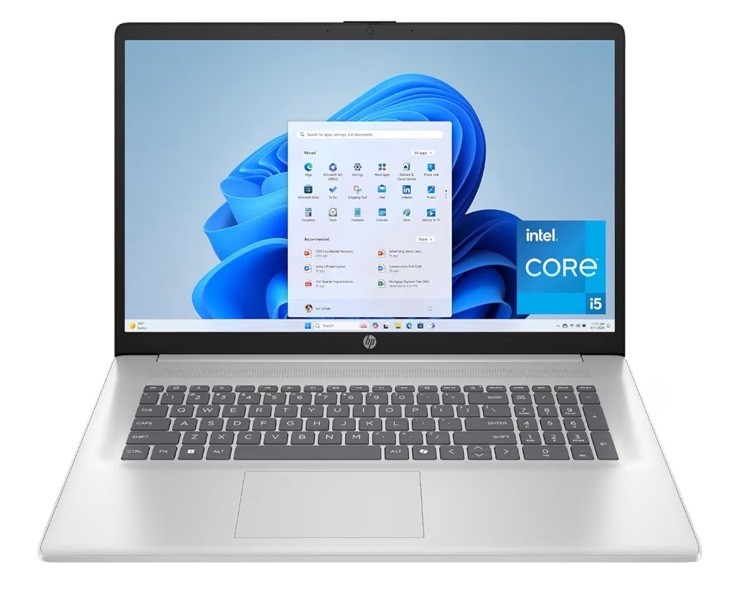 HP 17.3″ FHD Laptop Intel Core i5-1334U, 16 GB RAM, 512 GB SSD 17-cn3399nr