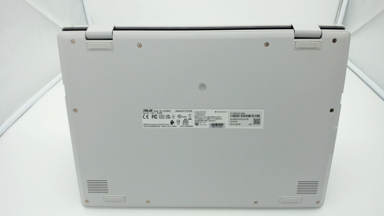 Asus Chromebook CX1 14″ Intel Celeron N4500 4GB 64GB CX1400CKA-DB44 PC1701546