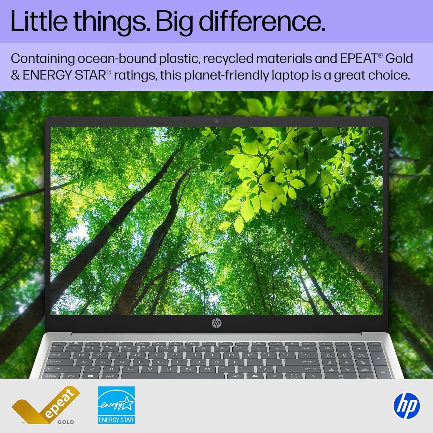 HP 15-FC0099NR 15.6 “Touchscreen Display, AMD Ryzen 3 7320U, 8 GB RAM 128 GB SSD