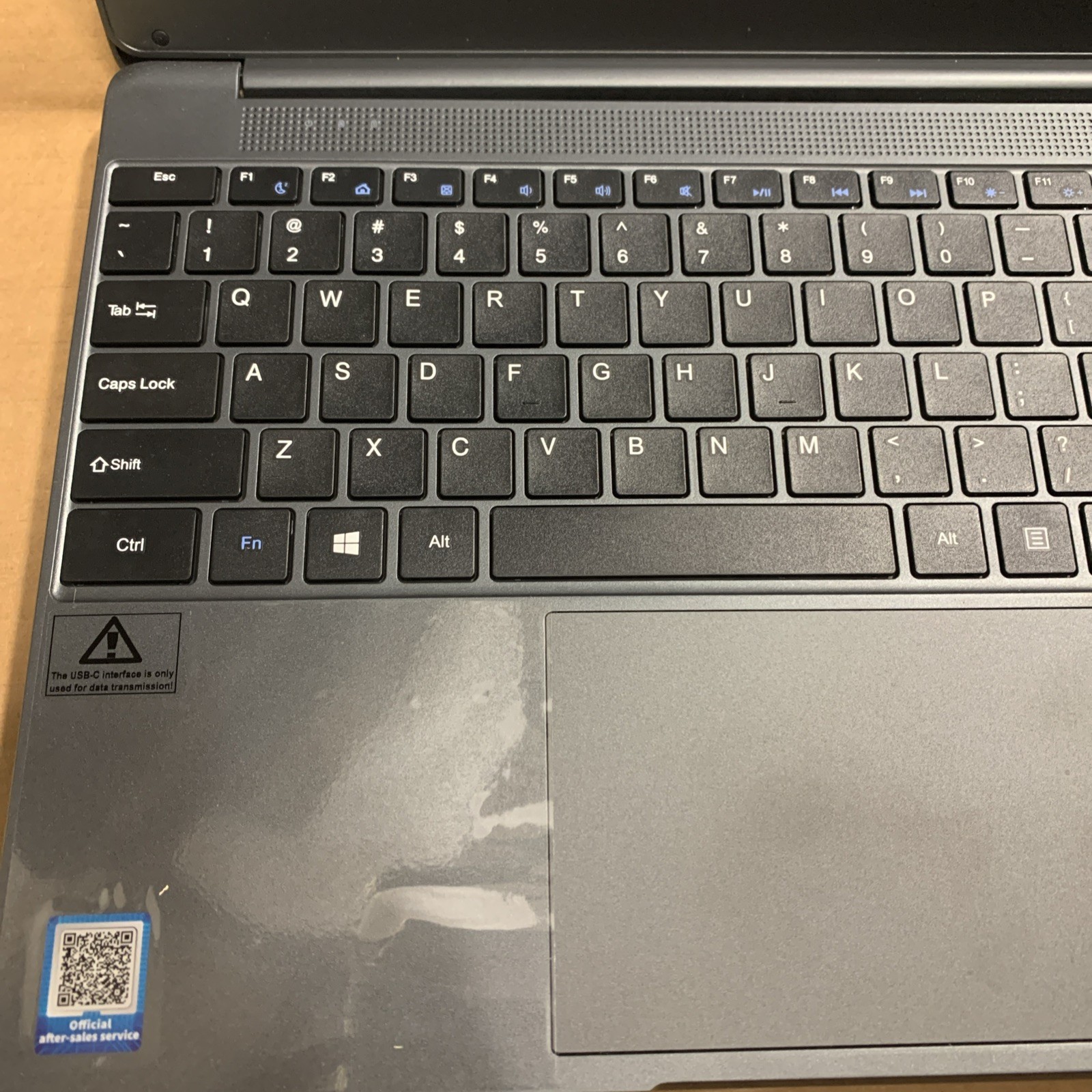 SGIN X15 15.6” Laptop 12GB Intel N5095A Trackpad Laptop – No SSD/No Adapter
