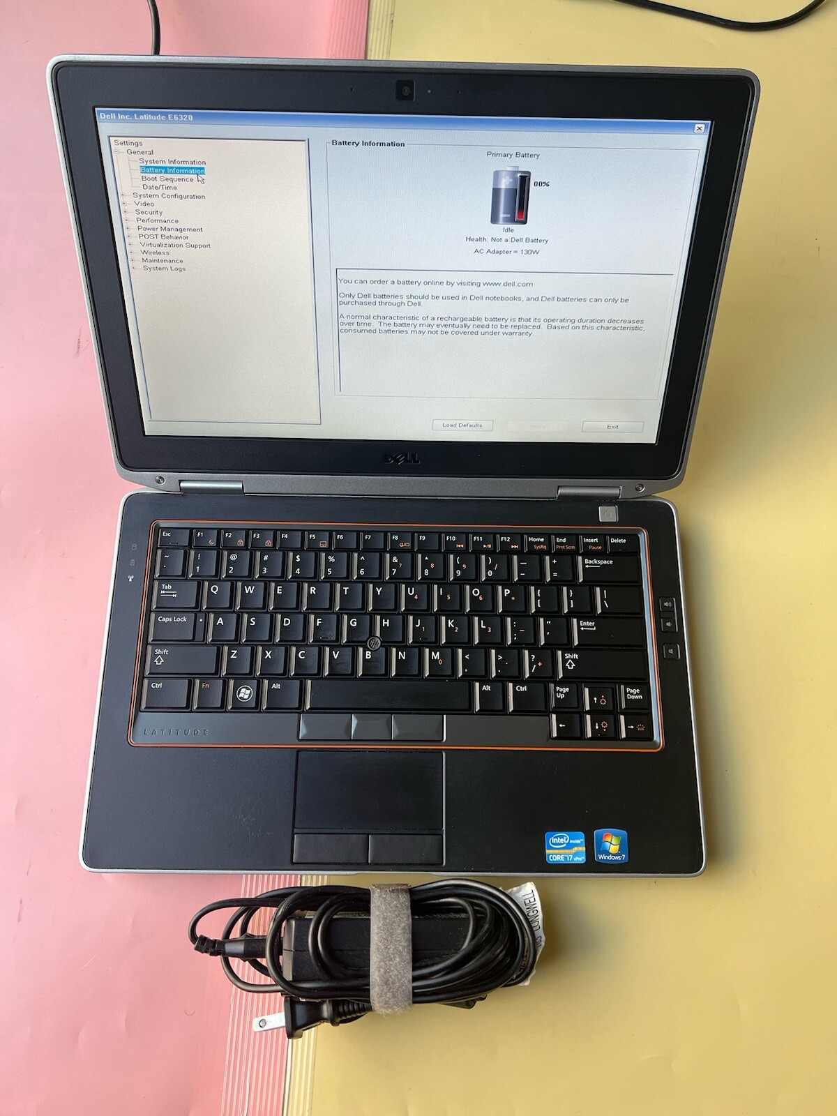 Dell Latitude E6320 13.3″ Core i7-2620M 2.70GHz 8GB RAM 500GB HDD HDMI WEBCAM