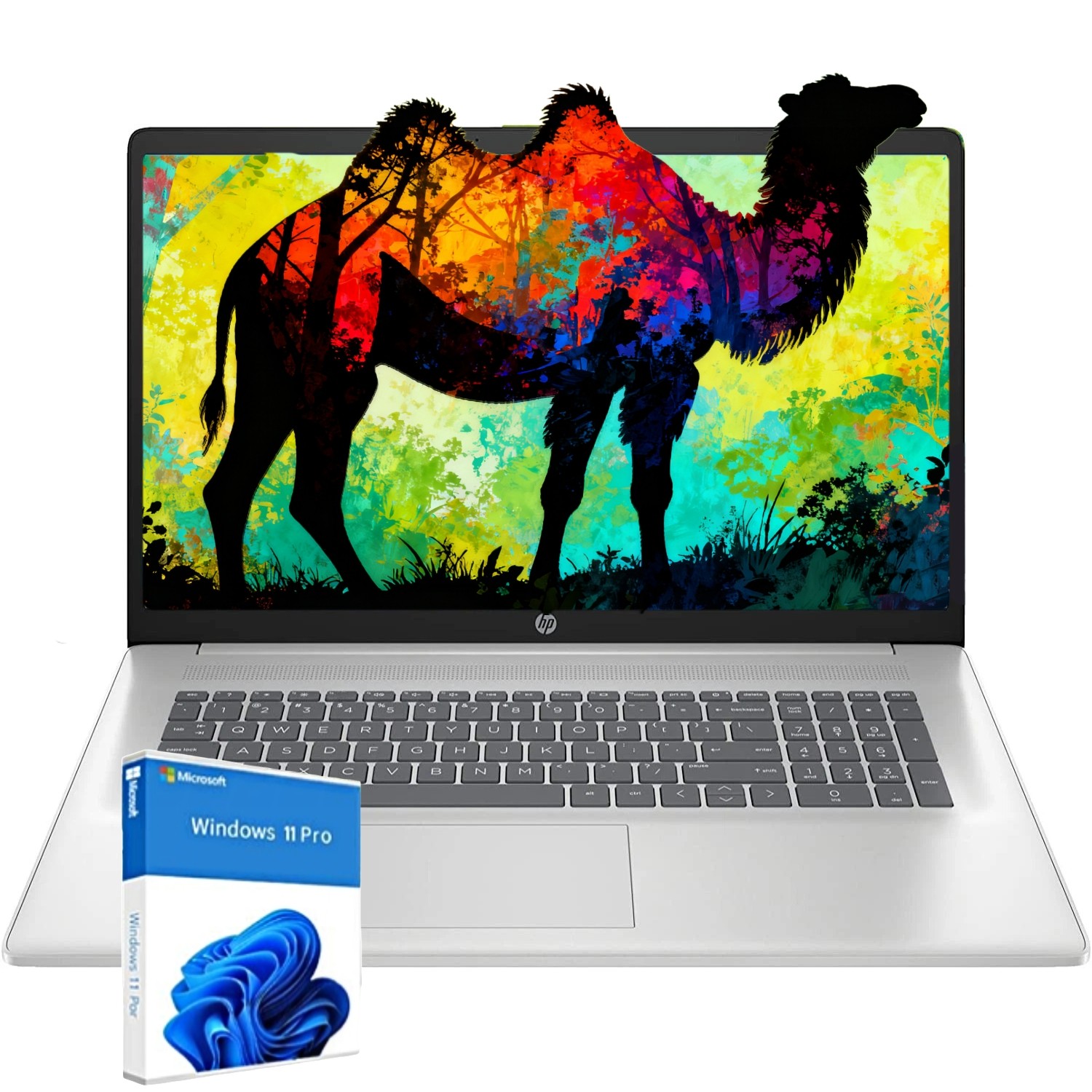 HP 17.3″HD Touch Laptop computer Win11P 5.2GHz 12-core-Ultra7 UpTo 64GB RAM 4TB