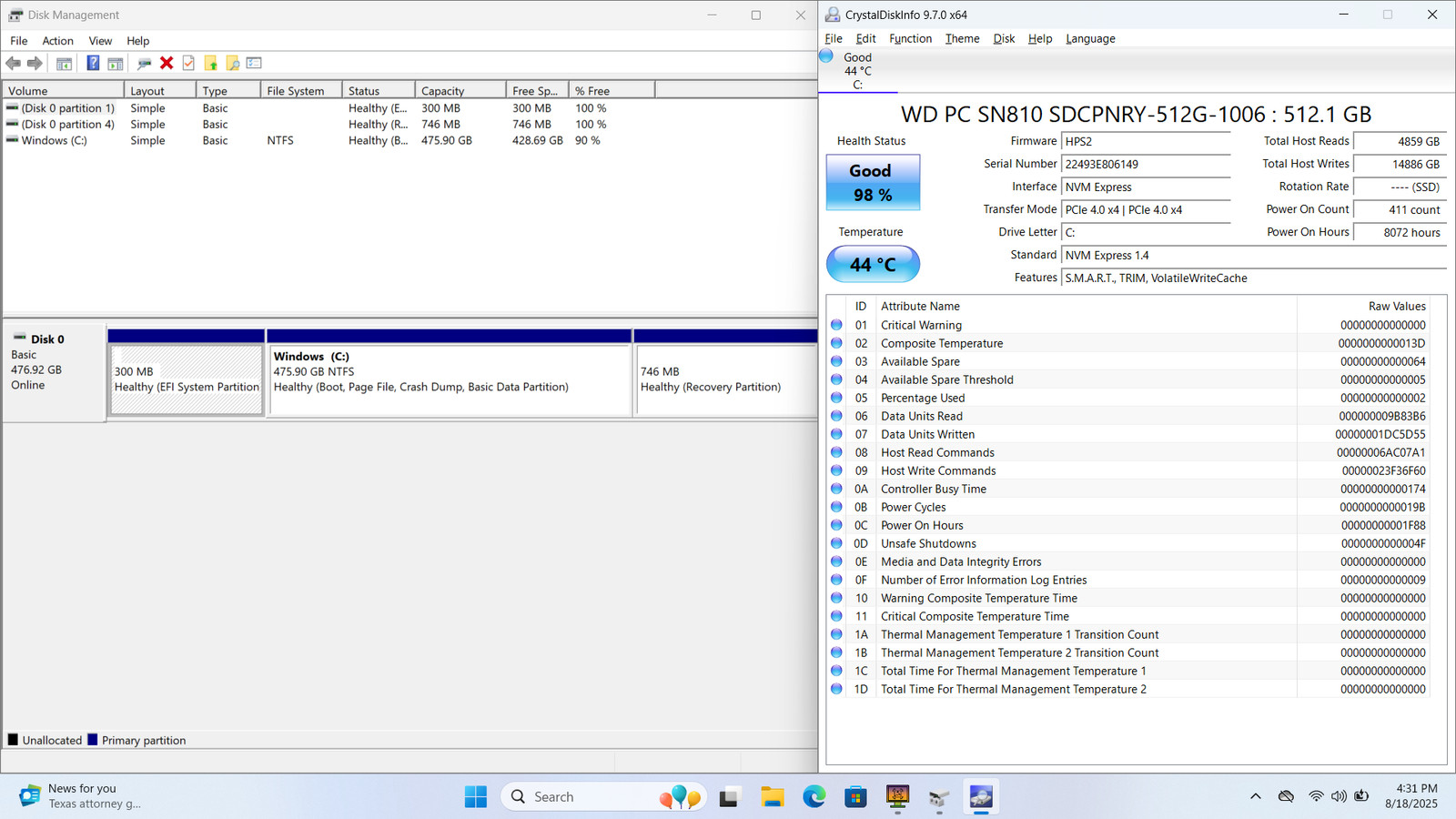 Dell Precision 7560 15″ FHD Touch I9-11950H 512GB 32GB W11P RTX A2000 *READ*