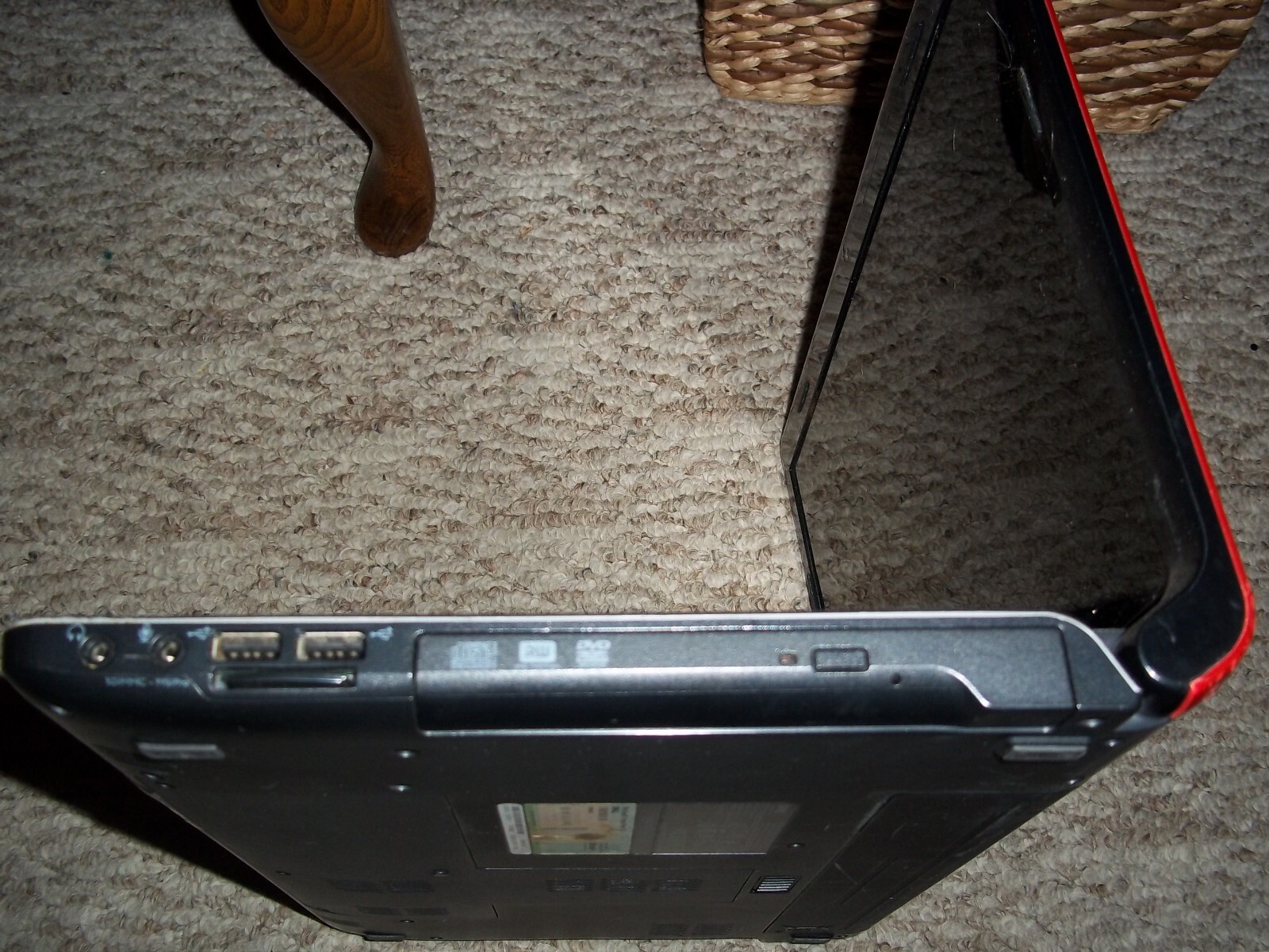Dell Inspiron 1564 RED Laptop For Parts #62