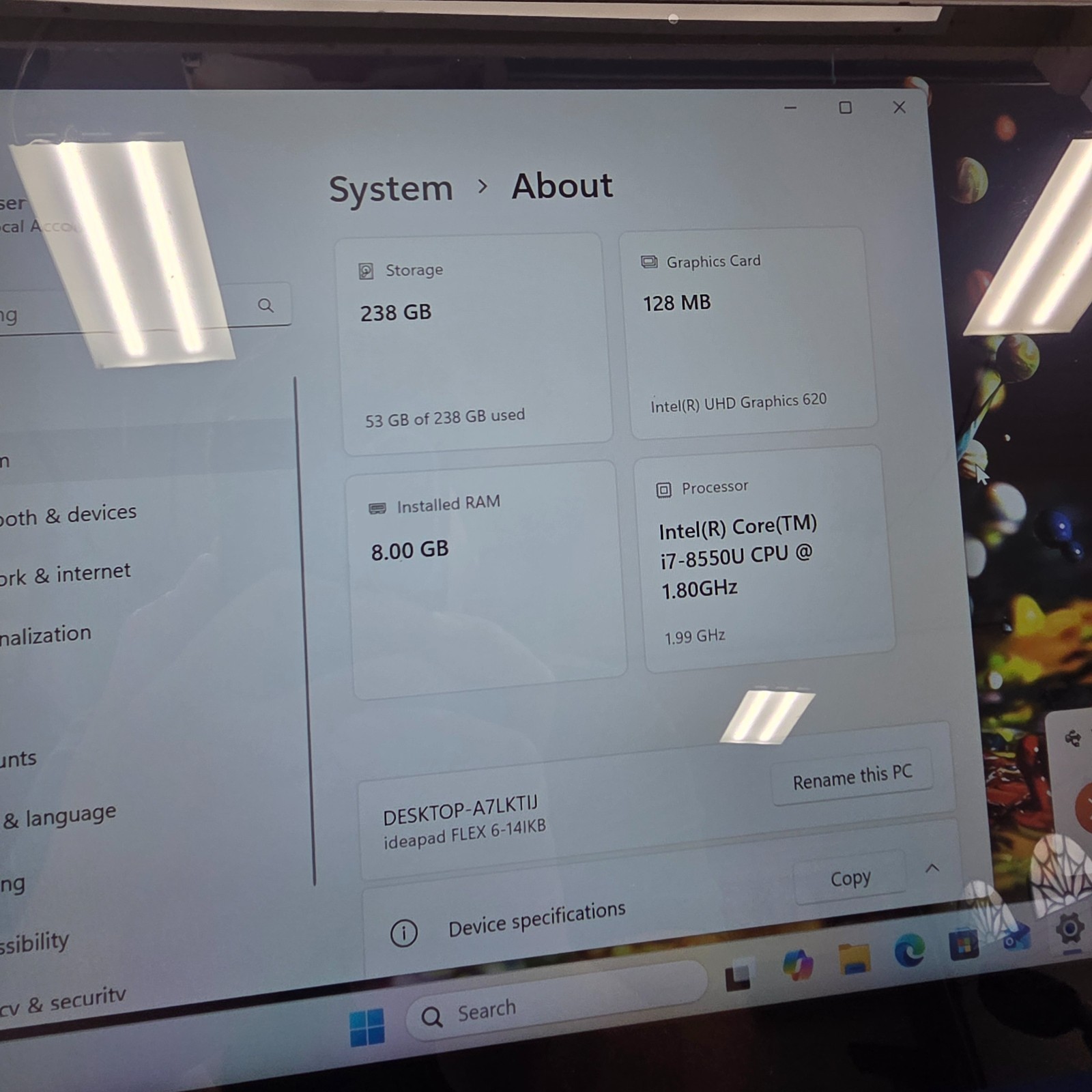 LOT OF 3 READ Lenovo Ideapad Flex 6 and 5 i7-8550U i5-8250U 8gb RAM