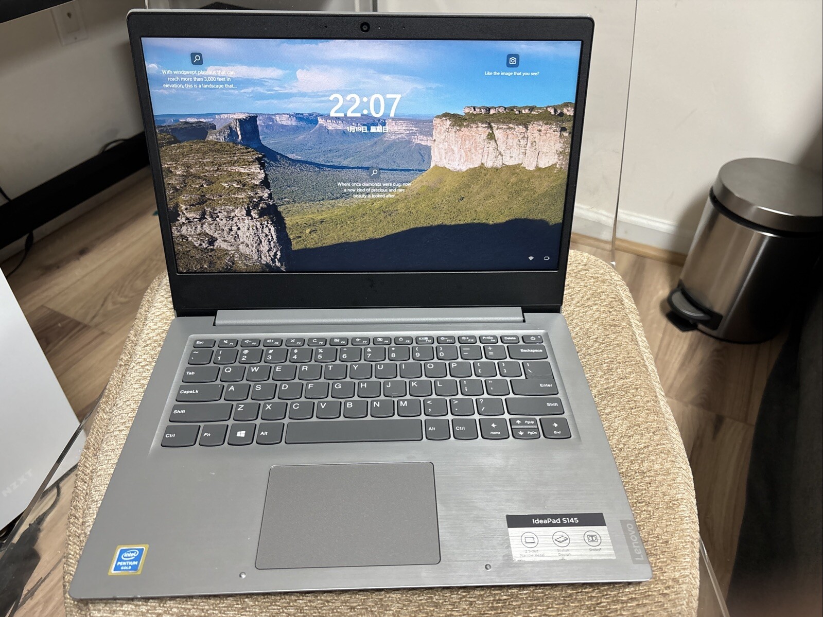 Lenovo IdeaPad S145 14IWL 14″ Pentium Gold 5405U 2.3GHz 16GBRAM 128GB SSD Win11